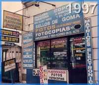 foto del local del carnet plástico en el año 1997